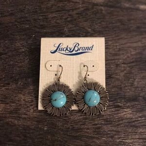 Lucky Brand turquoise earrings